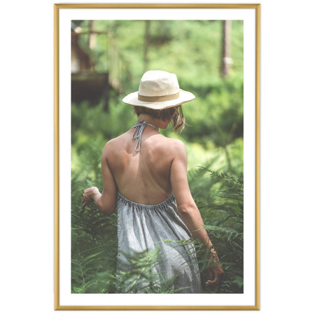 Ramka aluminiowa złota ROYALL 40x60 cm