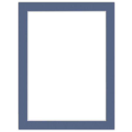 Passe partout 60x80 (50x70) NIEBIESKIE BLUE - LUCA Q5402