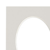 Passe partout 40x50 (30x40) OWAL SZARY FOG LUCA Q5303