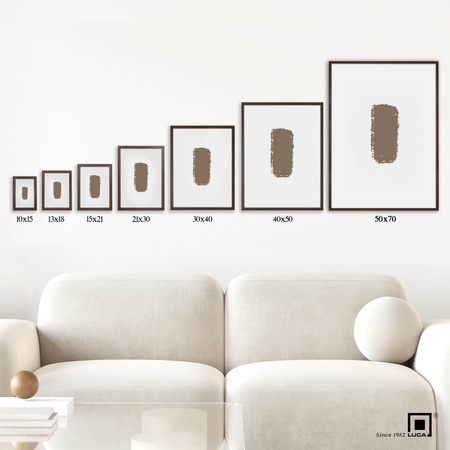 Pakiet 2 szt. białych ramek FDM 5 50x70 cm