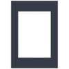Passe partout 70x100 (50x70) GRANATOWE NAVY- LUCA Q5403