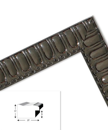 Ramka drewniana DRZ L 4 50x60 cm