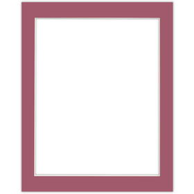 Passe partout 28x35 (24x30) CZERWONE RAPSBERRY - LUCA Q5704