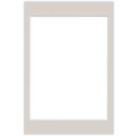 Passe partout 20x30 (18x24) SZARY MGLISTY- FOG - LUCA Q5303