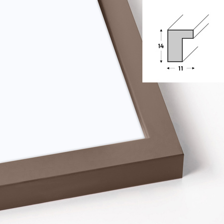 Pakiet ramek drewnianych 5 szt. PINIA 03 13x18 cm