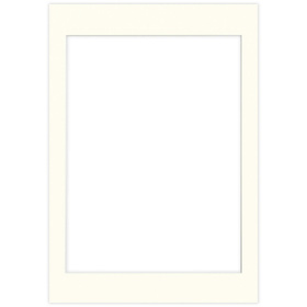 Passe partout 70x100 (60x80) IVORY - KOŚĆ SŁONIOWA LUCA Q5106