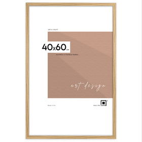 Ramka FDM 02 kolor dębowy 40x60 cm