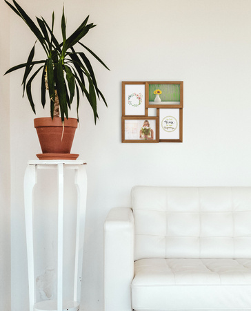 Multirama MULTI BROWN 41 ramka na 4 zdjęcia