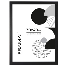Ramka czarna HEN 2 30x40 cm