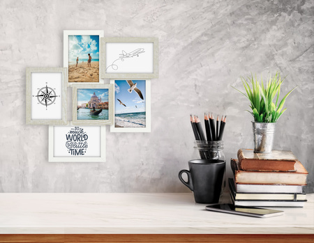 Multirama MULTI COTTAGE 61 ramka na 6 zdjęć