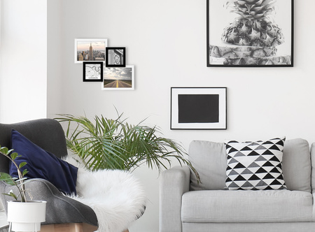 Multirama MULTI BLACK AND WHITE 43 ramka na 4 zdjęcia