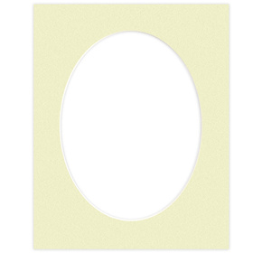 Passe partout 40x50 (30x40) OWAL ZIELONE PISTACJOWE - LUCA Q5502