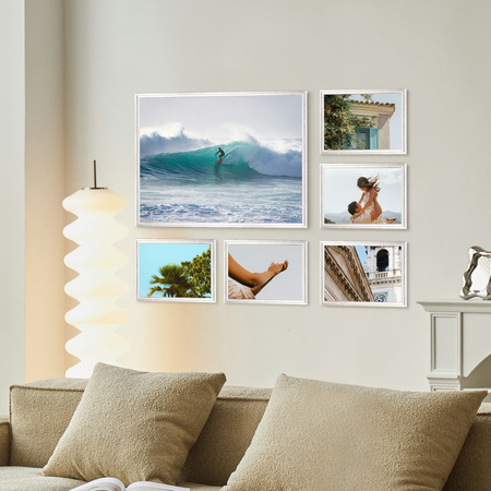 Zestaw srebrnych ramek na 6 zdjęć HIT 1 S GF0002