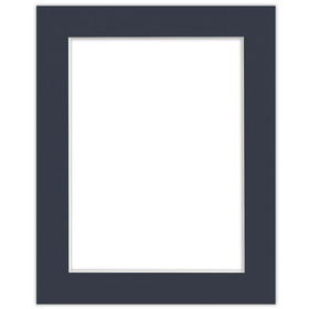 Passe partout 24x30 (18x24) GRANATOWE NAVY - LUCA Q5403