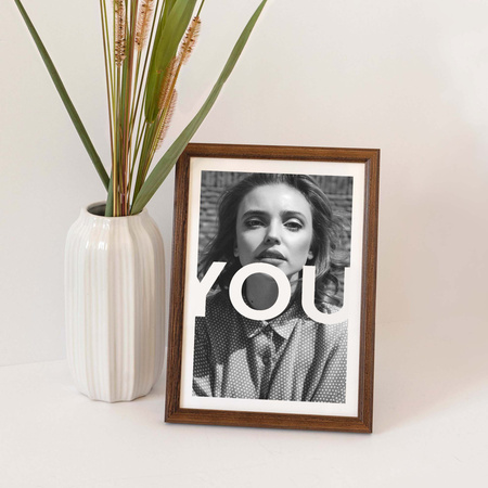 Ramka drewniana DRWA 4 6x9 cm