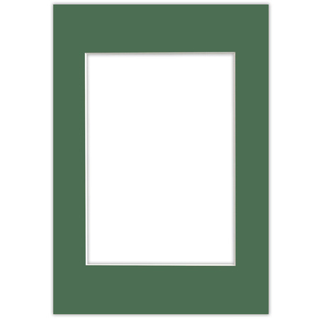 Passe partout 21x30 (15x21) ZIELONE MALACHITE - LUCA Q5506