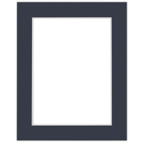 Passe partout  40x50 (30x40) GRANATOWE NAVY - LUCA Q5403