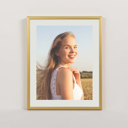 Ramka aluminiowa złota ROYALL 24x30 cm