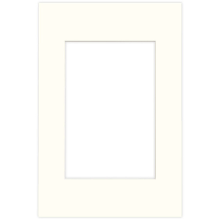 Passe partout 30x45 (20x30) LUCA Q5104 OFF WHITE - BIAŁY