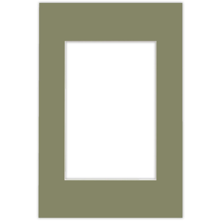 Passe partout 30x45 (20x30) ZIELONE EVERGREEN - LUCA Q5504