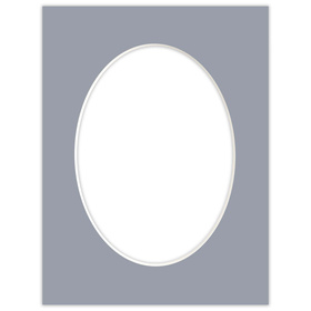 Passe partout 18x24 (13x18) OWAL- BŁĘKITNE SKY - LUCA Q5401