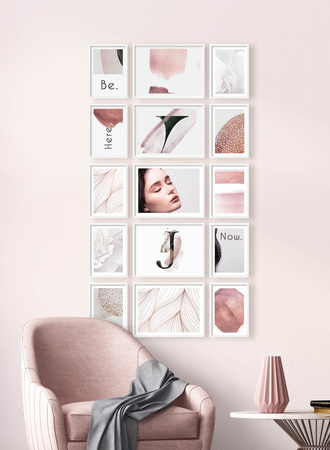 Zestaw białych ramek na 15 zdjęć PINIA 1 GF0029