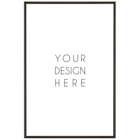 Ramka aluminiowa czarna ROYALL 40x60 cm