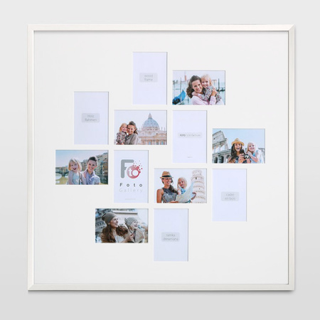 Foto Galeria White 70x70 na 12 zdjęć