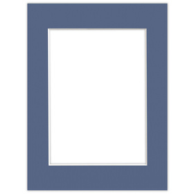 Passe partout 18x24 (13x18) NIEBIESKIE BLUE - LUCA Q5402