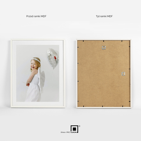 Pakiet 3 szt. białych ramek FDM 1 40x50 cm
