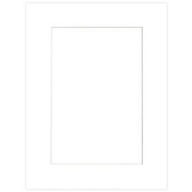 Passe partout 60x80 (40x60) - BIAŁY SUPER WHITE LUCA Q5101