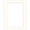 Passe partout 28x35 (20x30) BIAŁY CHALK LUCA Q5103