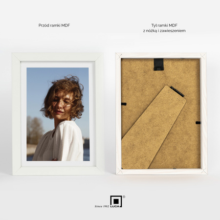 Pakiet 5 szt. białych ramek FDM 1 13x18 cm