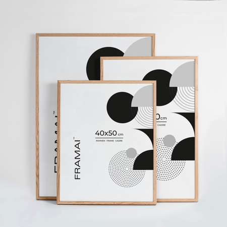 Ramka dębowa na zdjęcia OAK 40x60 cm