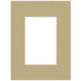 Passe partout  18x24 (10x15) BEŻOWE TABAC - LUCA Q5209