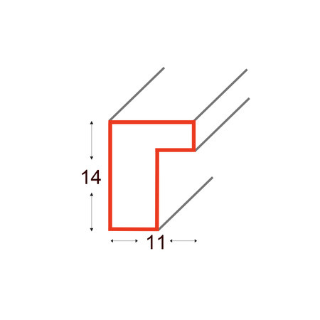Zestaw naturanych ramek na 14 zdjęć PINIA 0 GF0001