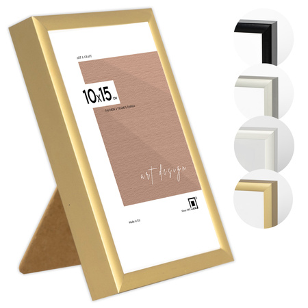 Ramka aluminiowa złota ROYALL 10x15 cm