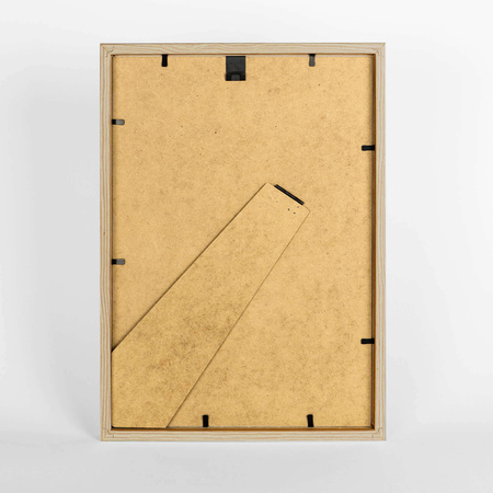 Foto Galeria w kolorze dębowym 21x30 cm - ramka z passe partout na 2 zdjęcia 10x15 cm