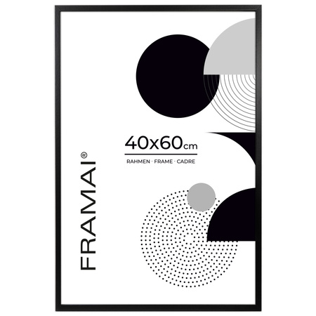 Ramka czarna FDM 2 40x60 cm