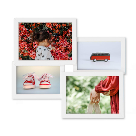 Multirama MULTI WHITE 42 ramka na 4 zdjęcia