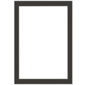 Passe partout 70x100 (60x90) CZARNE BLACK LUCA Q5801