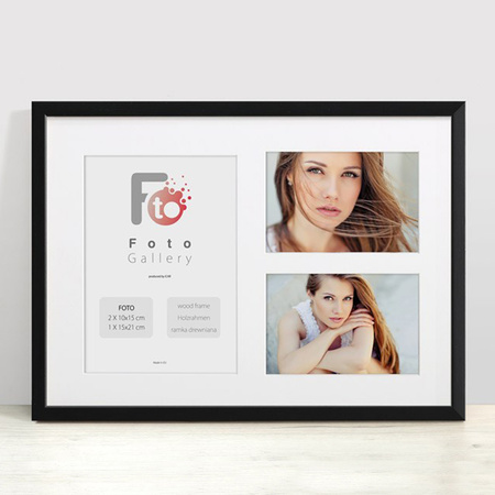 Foto Galeria Black 28x39 cm na 3 zdjęcia