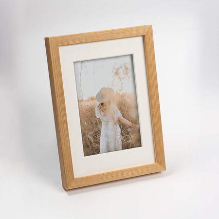 Ramka przestrzenna EFEKT 3D 00 Naturalna 30x30 cm (20x20cm)