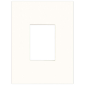 Passe partout 30x40 (13x18) BIAŁY CHALK LUCA Q5103