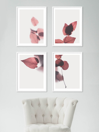 Zestaw białych ramek na 4 zdjęcia PINIA 1 GF0015