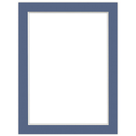 Passe partout 18x24 (15x21) NIEBIESKIE BLUE - LUCA Q5402