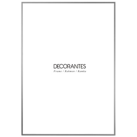 Ramka aluminiowa srebrna QAL 70x100 cm