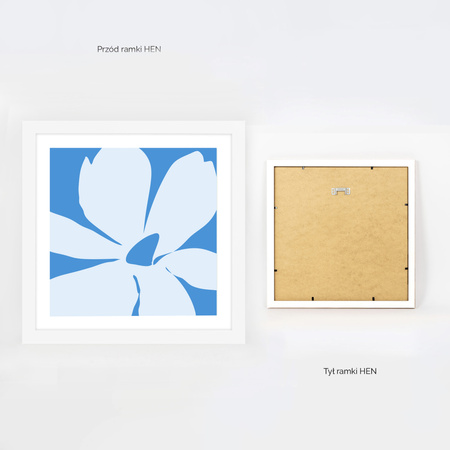 Ramka biała HEN 1 30x30 cm