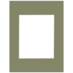 Passe partout 60x80 (40x50) ZIELONE EVERGREEN - LUCA Q5504