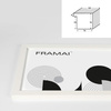 Ramka biała HEN 1 40x50 cm